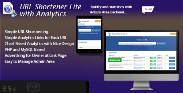 Easy URL Shortener With Analytics - PHP MySQL